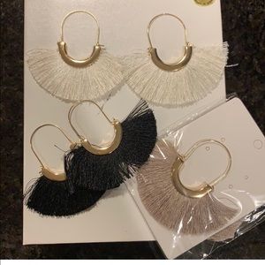 NWT Fringe Earrings